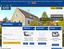 Tablet Screenshot of beltranimmo.com